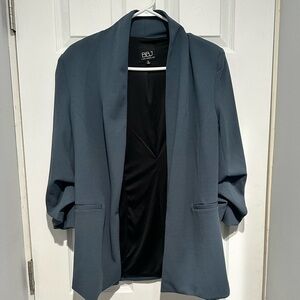 Blue Jacket and pant suit